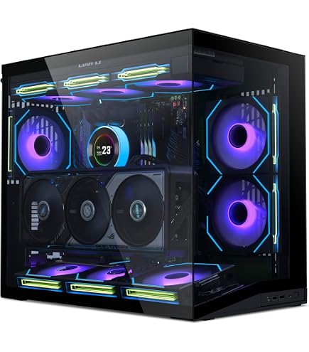 Amazon | LIAN LI PC-Q08B Black Aluminum Mini-ITX Tower Computer